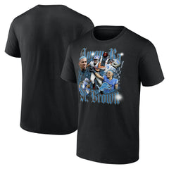 Amon-Ra St. Brown Detroit Lions Notorious Player Graphic T-Shirt Black | Fanatics