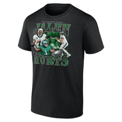 Jalen Hurts Philadelphia Eagles Notorious Player Graphic T-Shirt Black | Fanatics