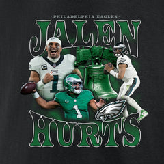 Jalen Hurts Philadelphia Eagles Notorious Player Graphic T-Shirt Black | Fanatics