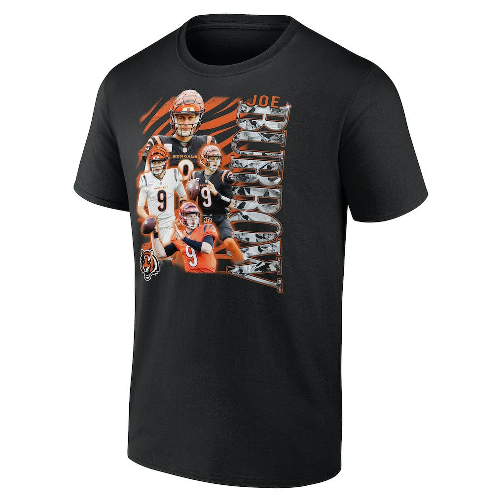 Joe Burrow Cincinnati Bengals Notorious Player Graphic T-Shirt Black | Fanatics