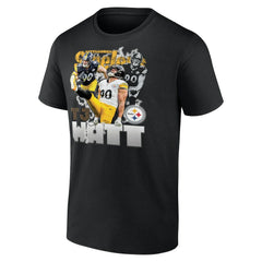 T.J. Watt Pittsburgh Steelers Notorious Player Graphic T-Shirt Black | Fanatics