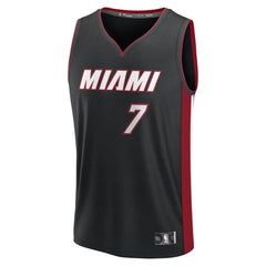 Kel'el Ware Miami Heat Youth Fast Break Replica Player Jersey Icon Edition Black - NBA