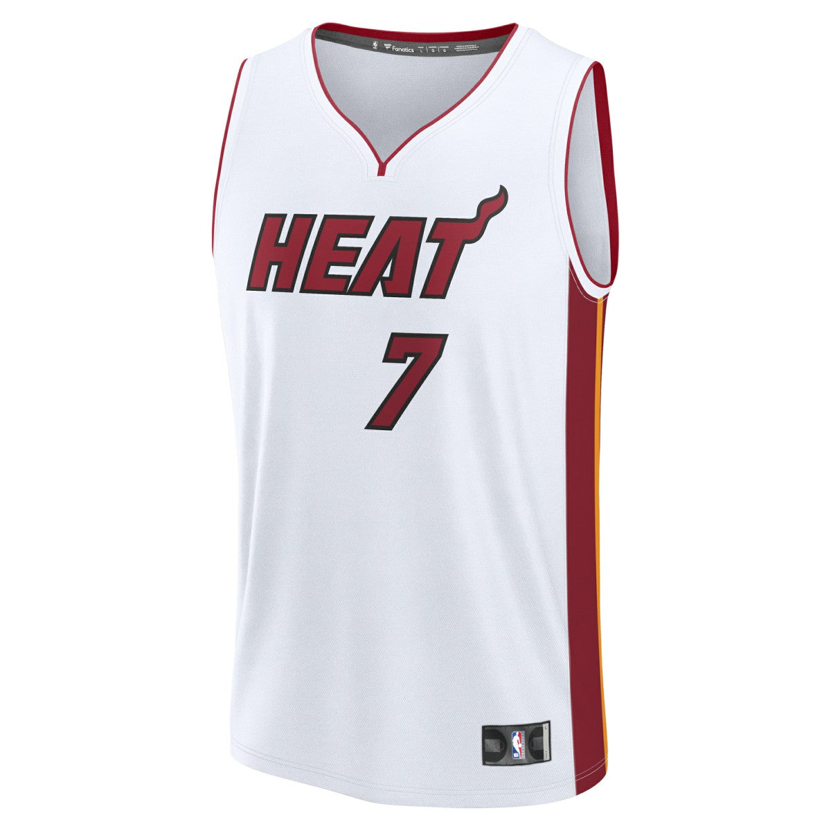 Kel'el Ware Miami Heat Youth Fast Break Replica Player Jersey Association White Edition - NBA