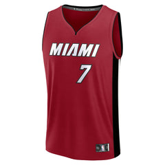 Kel'el Ware Miami Heat Youth Fast Break Player Jersey Statement Edition Red - NBA