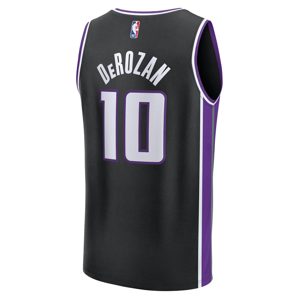 DeMar DeRozan Sacramento Kings Youth Fast Break Replica Player Jersey Icon Edition Black - NBA