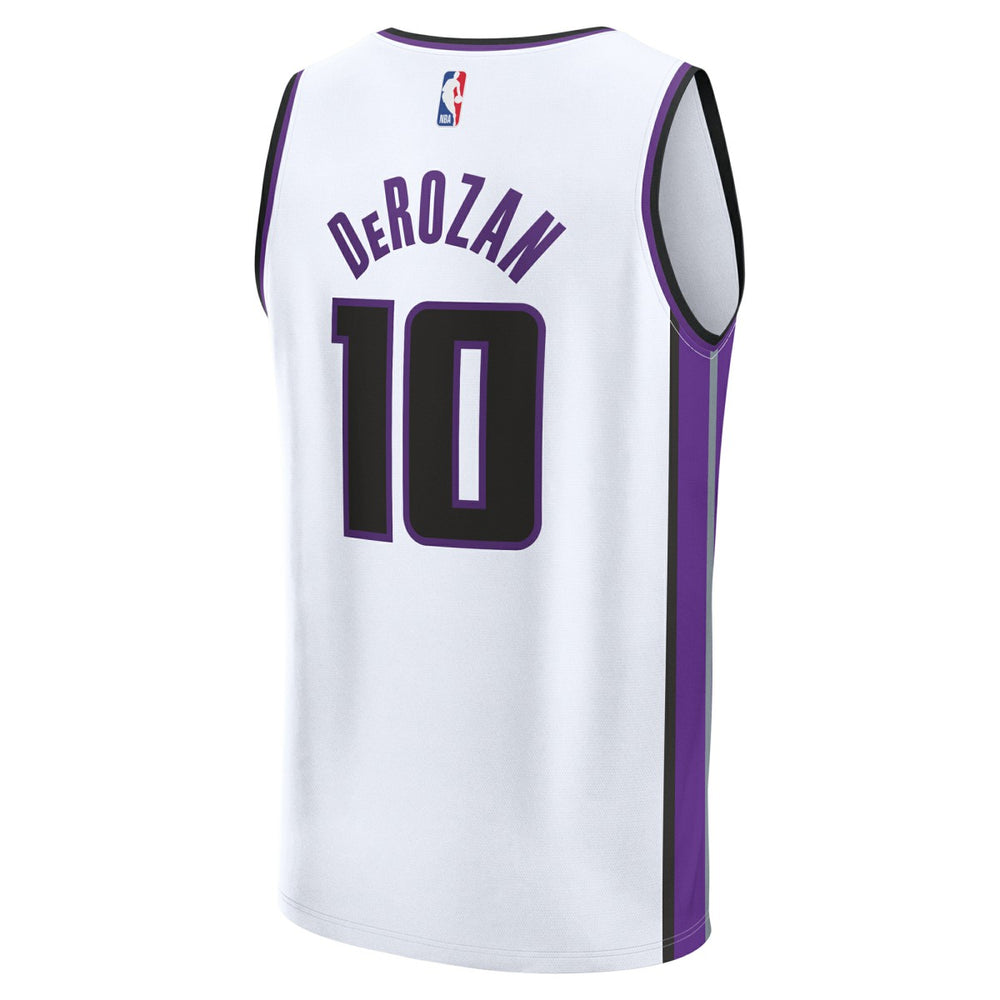 DeMar DeRozan Sacramento Kings Youth Fast Break Replica Player Jersey Association Edition White - NBA
