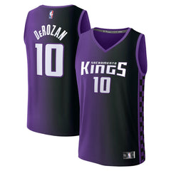 DeMar DeRozan Sacramento Kings Youth Fast Break Replica Player Jersey Statement Edition Purple - NBA