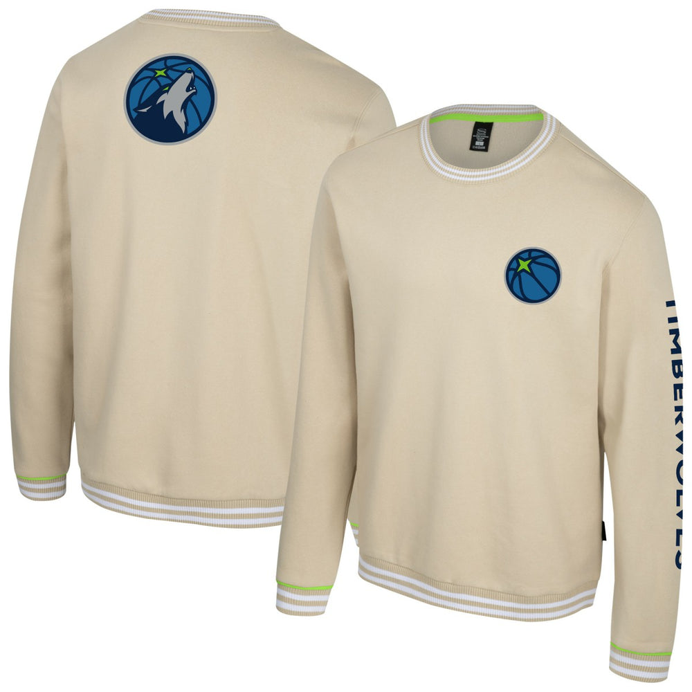 Minnesota Timberwolves Stadium Essentials Unisex Halftime Pullover Sweatshirt Natural - NBA