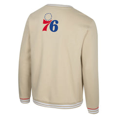 Philadelphia 76ers Stadium Essentials Unisex Halftime Pullover Sweatshirt Natural - NBA