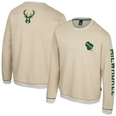 Milwaukee Bucks Stadium Essentials Unisex Halftime Pullover Sweatshirt Natural - NBA