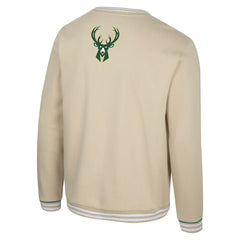 Milwaukee Bucks Stadium Essentials Unisex Halftime Pullover Sweatshirt Natural - NBA