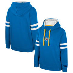 Oklahoma City Thunder Stadium Essentials Women's Road Game Pullover Hoodie Blue - NBA
