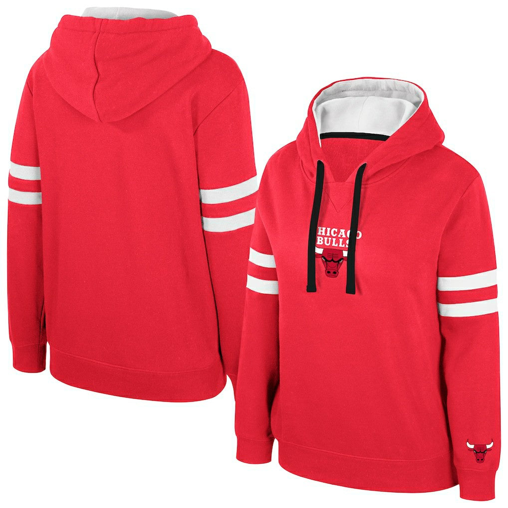 Chicago Bulls Stadium Essentials Women's Road Game Pullover Hoodie Red - NBA