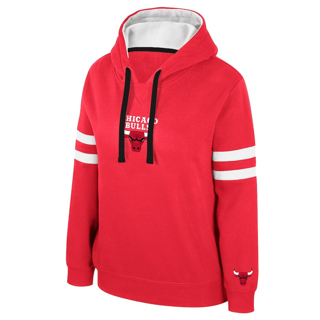 Chicago Bulls Stadium Essentials Women's Road Game Pullover Hoodie Red - NBA