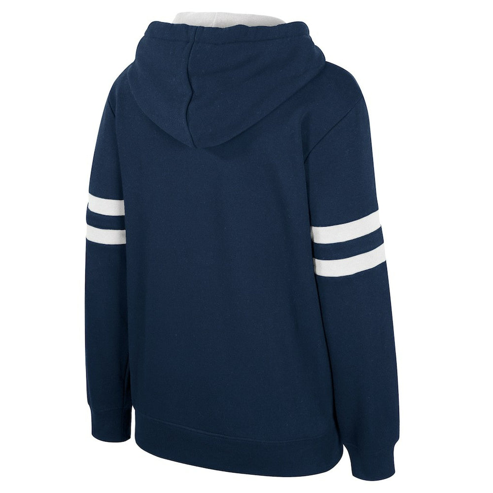 Dallas Mavericks Stadium Essentials Women's Road Game Pullover Hoodie Navy - NBA