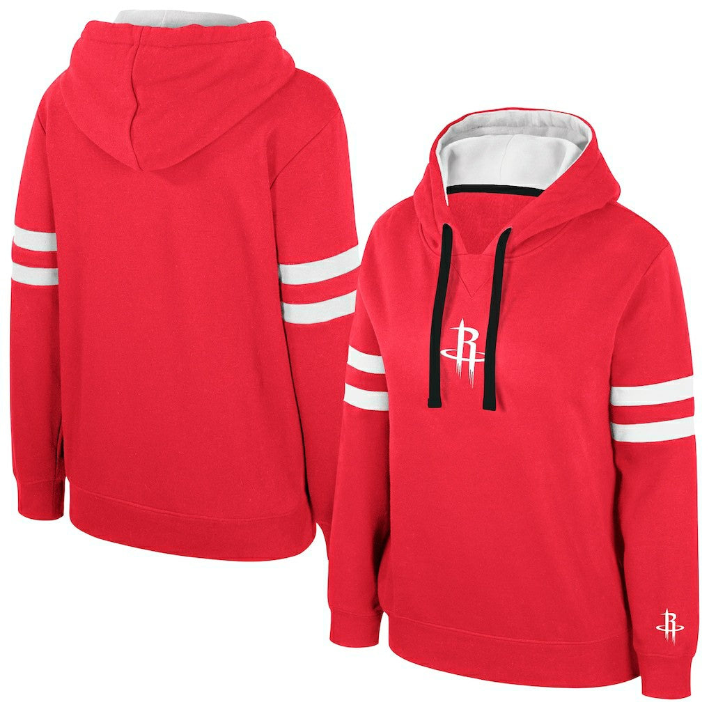Houston Rockets Stadium Essentials Women's Road Game Pullover Hoodie Red - NBA