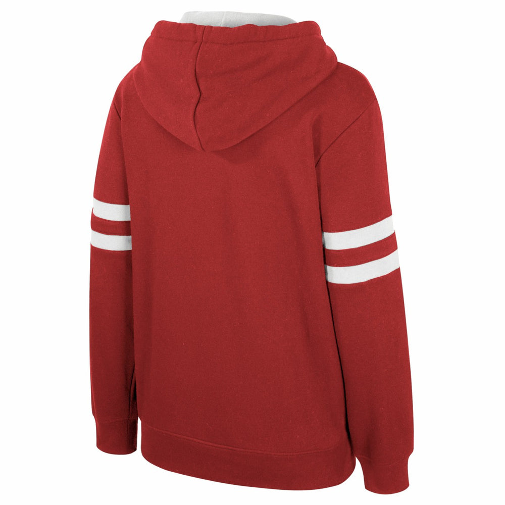 Miami Heat Stadium Essentials Women's Road Game Pullover Hoodie Dark Red - NBA