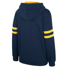 Denver Nuggets Stadium Essentials Women's Road Game Pullover Hoodie Navy - NBA
