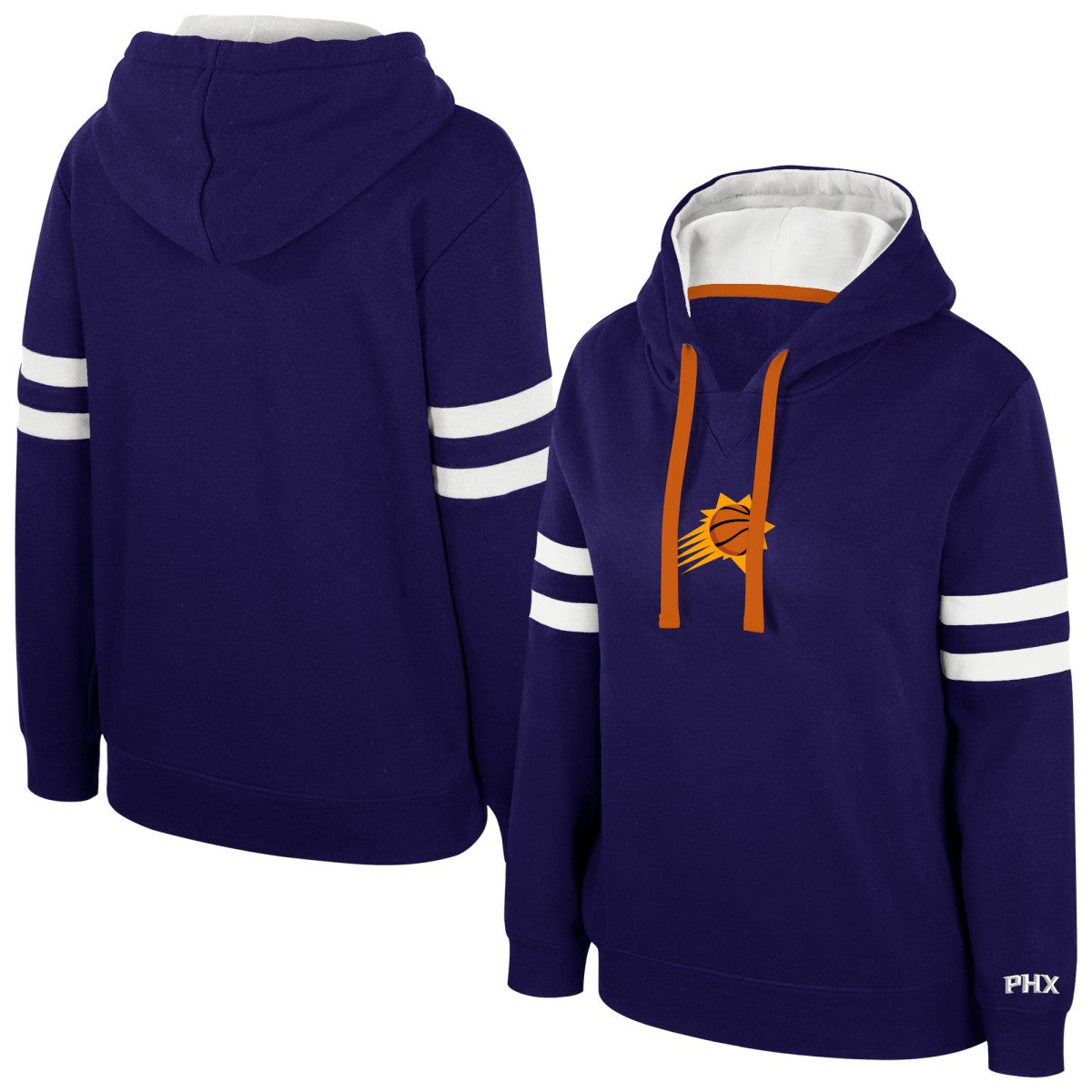 Phoenix Suns Stadium Essentials Women's Road Game Pullover Hoodie Purple - NBA