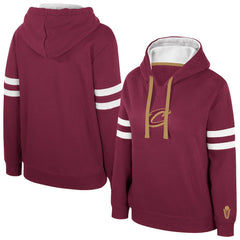 Cleveland Cavaliers Stadium Essentials Women's Road Game Pullover Hoodie Wine - NBA