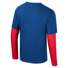 Philadelphia 76ers Stadium Essentials Unisex Spectator 2fer Long Sleeve T-Shirt Royal - NBA