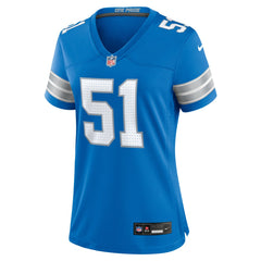 Ben Niemann Detroit Lions Women's Team Game Jersey Blue | Nike for Sale
