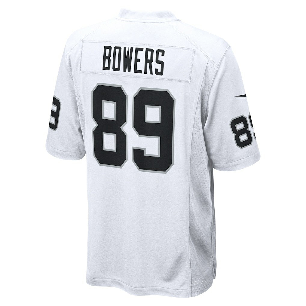 Brock Bowers Las Vegas Raiders Game Jersey White | Nike for Sale