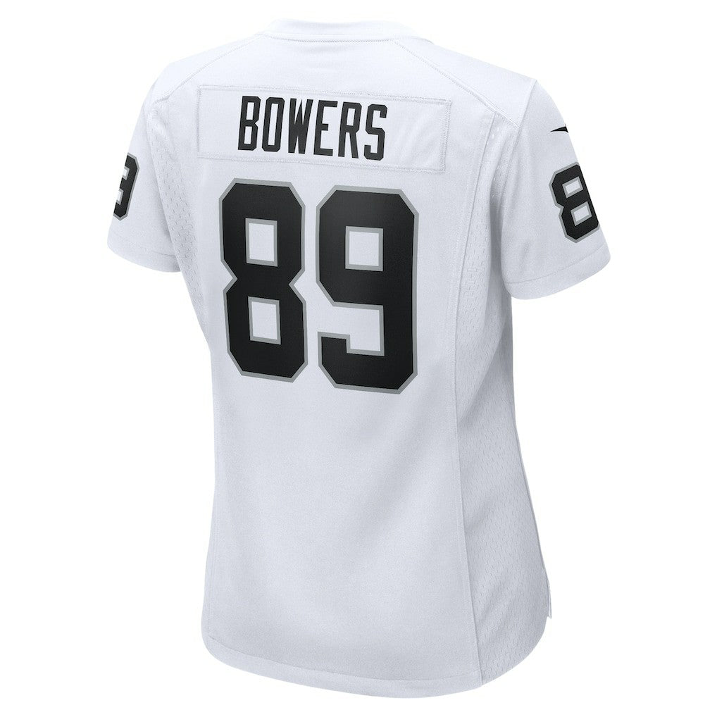 Brock Bowers Las Vegas Raiders Women's Game Jersey White | Nike for Sale