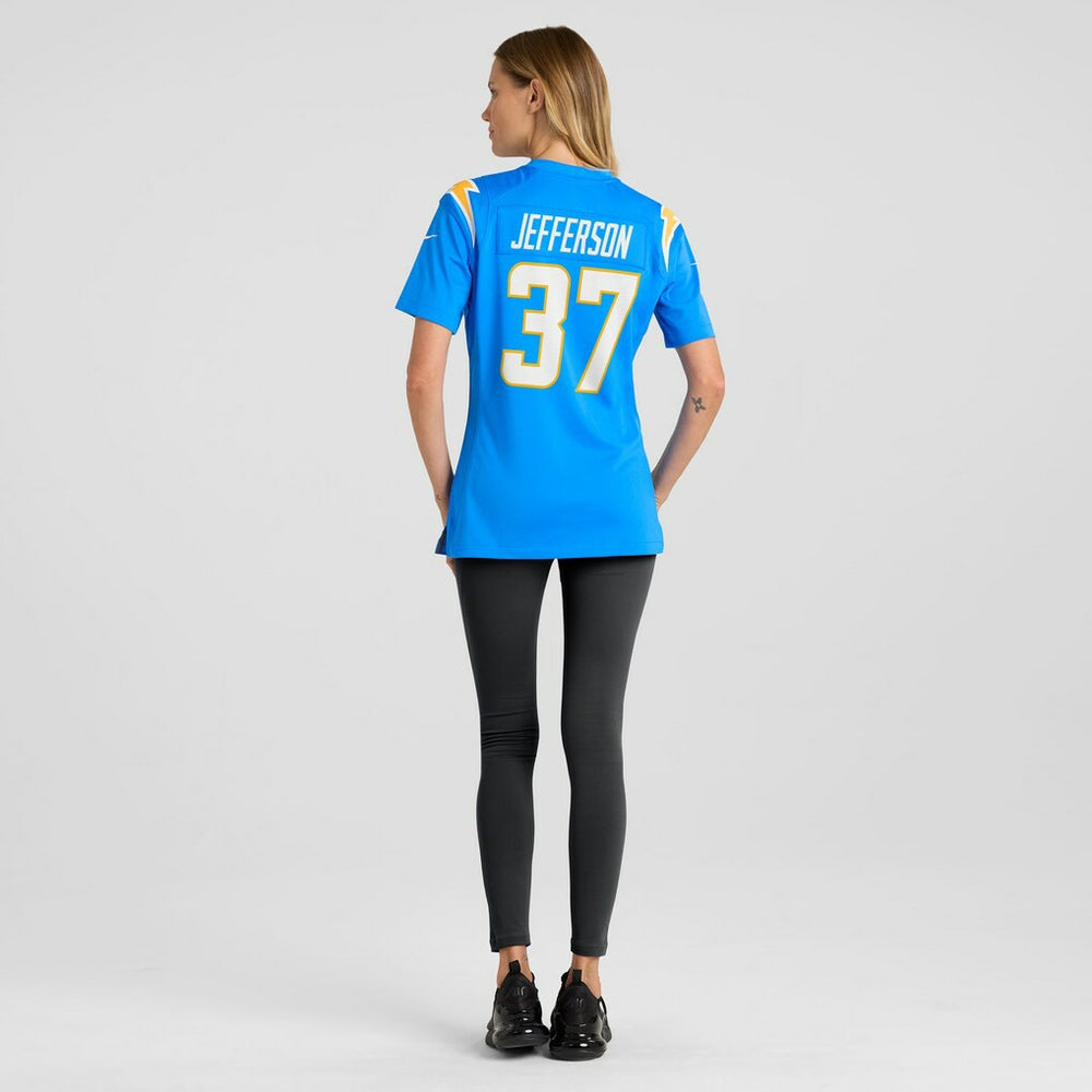 Tony Jefferson Los Angeles Chargers Women's Team Game Jersey Powder Blue | Nike for Sale