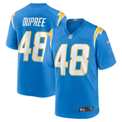 Bud Dupree Los Angeles Chargers Team Game Jersey Powder Blue | Nike for Sale