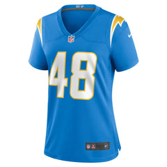Bud Dupree Los Angeles Chargers Women's Team Game Jersey Powder Blue | Nike for Sale