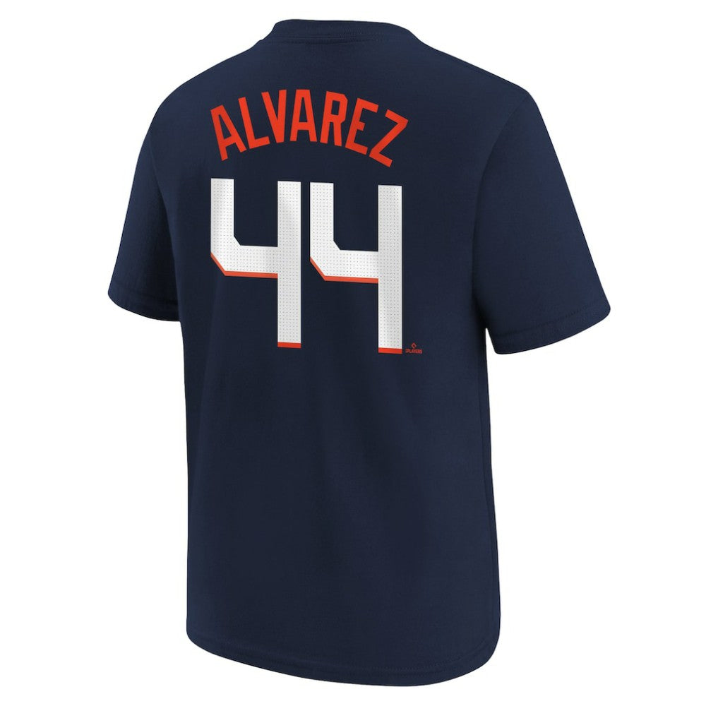 Yordan Alvarez Houston Astros Nike Youth Fuse City Connect Name & Number T-Shirt - MLB