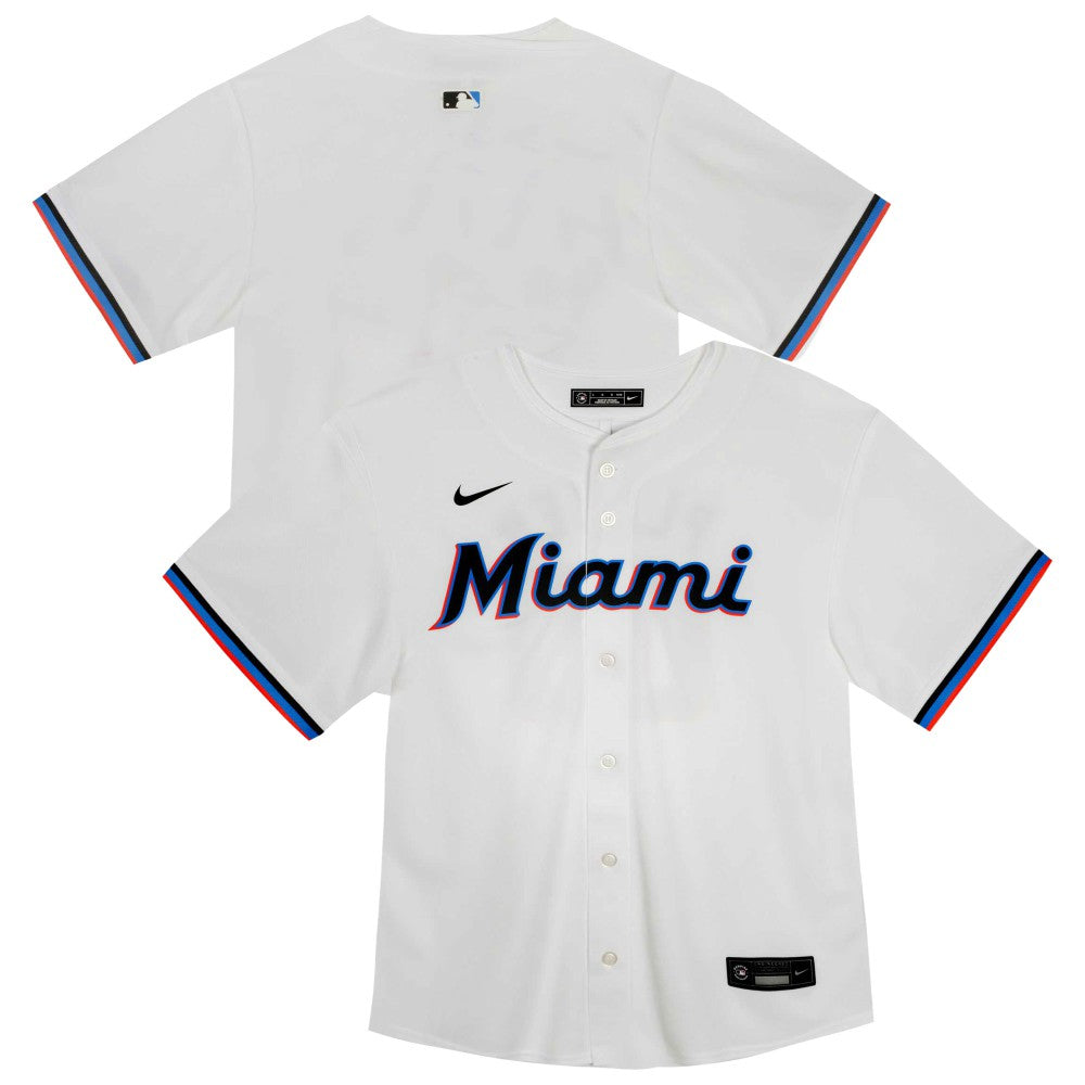 Miami Marlins Nike Youth Home Game Jersey - MLB