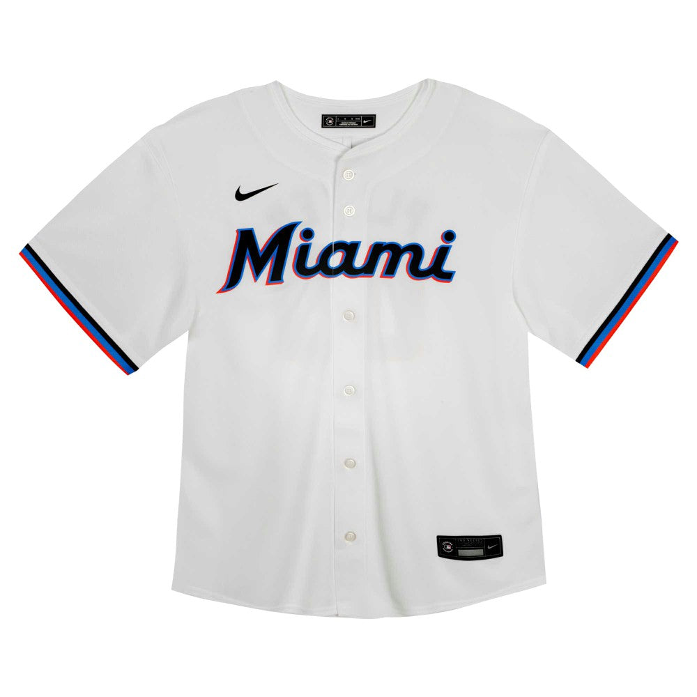 Miami Marlins Nike Youth Home Game Jersey - MLB