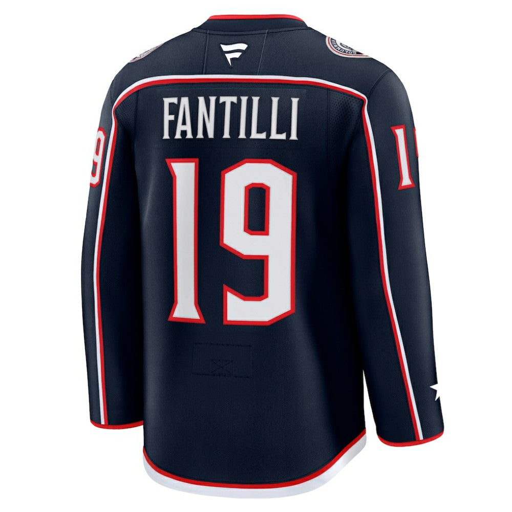 Adam Fantilli Columbus Blue Jackets Fanatics Home Premium Jersey - Navy - NHL