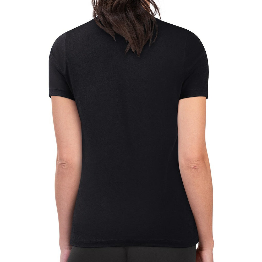 Atlanta Hawks G-III 4Her by Carl Banks Women's Super-Slim Fit Lightweight Heart Team T-Shirt Black - NBA