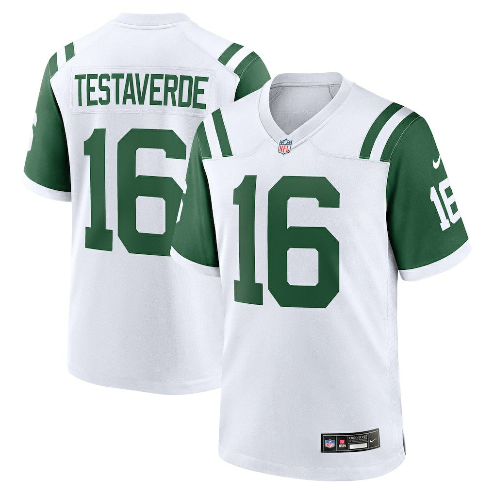 Vinny Testaverde New York Jets Retired Player Alternate Game Jersey White | Nike for Sale