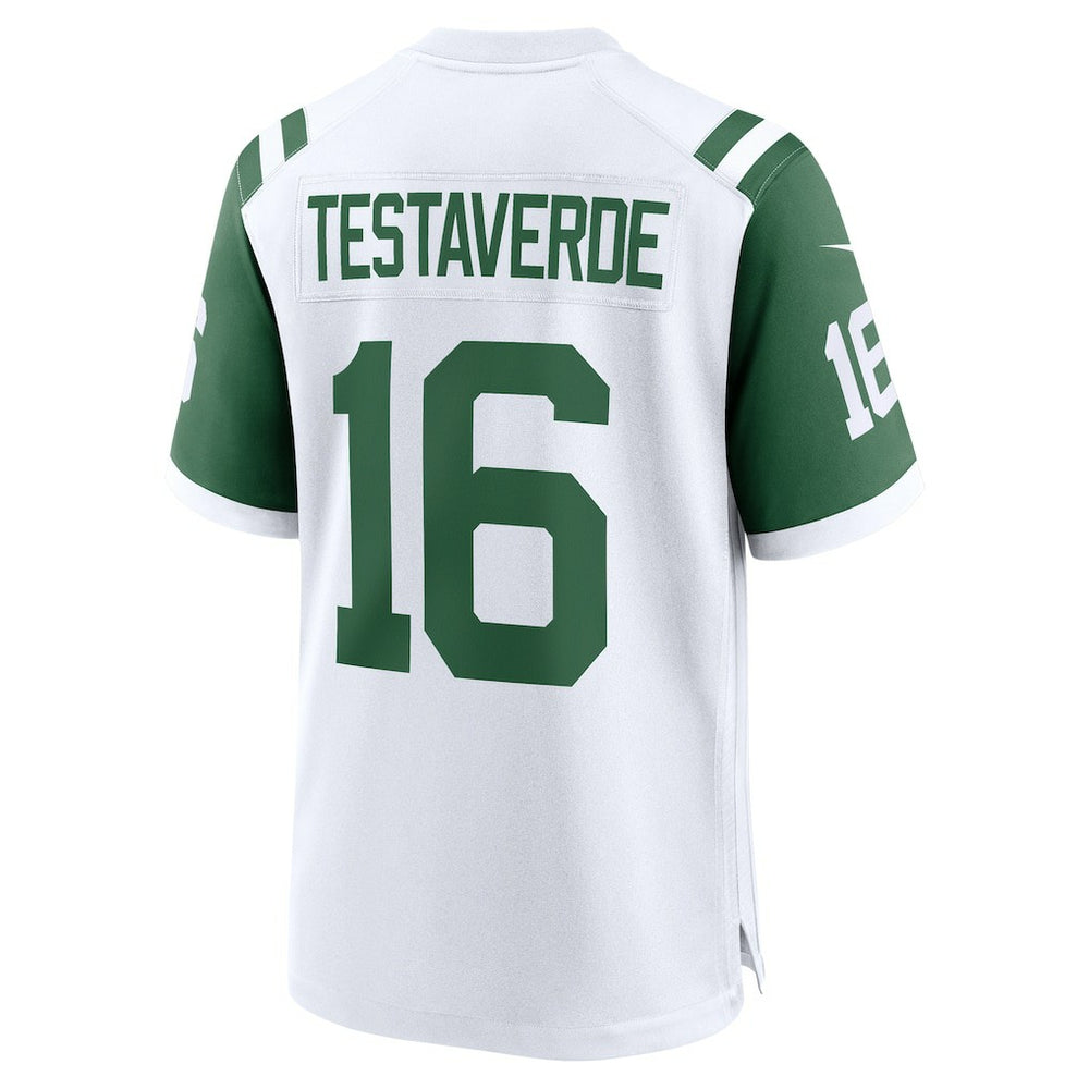 Vinny Testaverde New York Jets Retired Player Alternate Game Jersey White | Nike for Sale