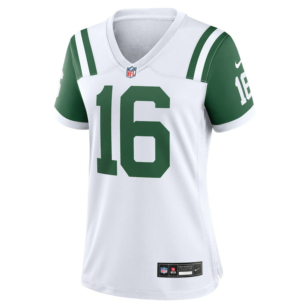 Vinny Testaverde New York Jets Women's Classic Alternate Retired Player Game Jersey White | Nike for Sale