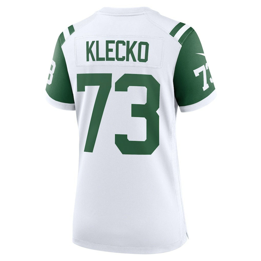 Joe Klecko New York Jets Women's Classic Alternate Retired Player Game Jersey White | Nike for Sale
