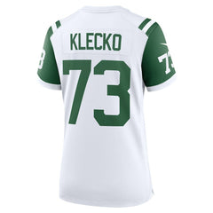 Joe Klecko New York Jets Women's Classic Alternate Retired Player Game Jersey White | Nike for Sale