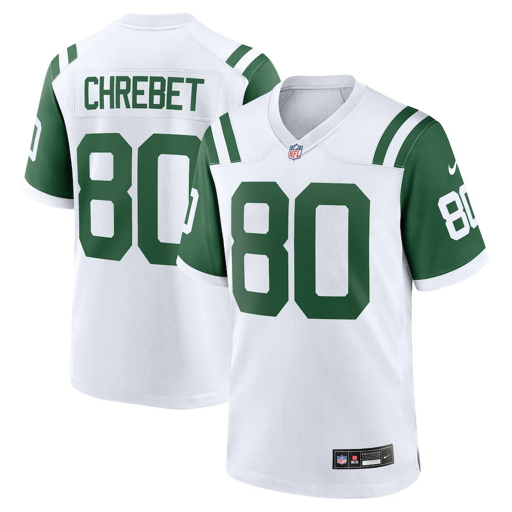Wayne Chrebet New York Jets Retired Player Alternate Game Jersey White | Nike for Sale