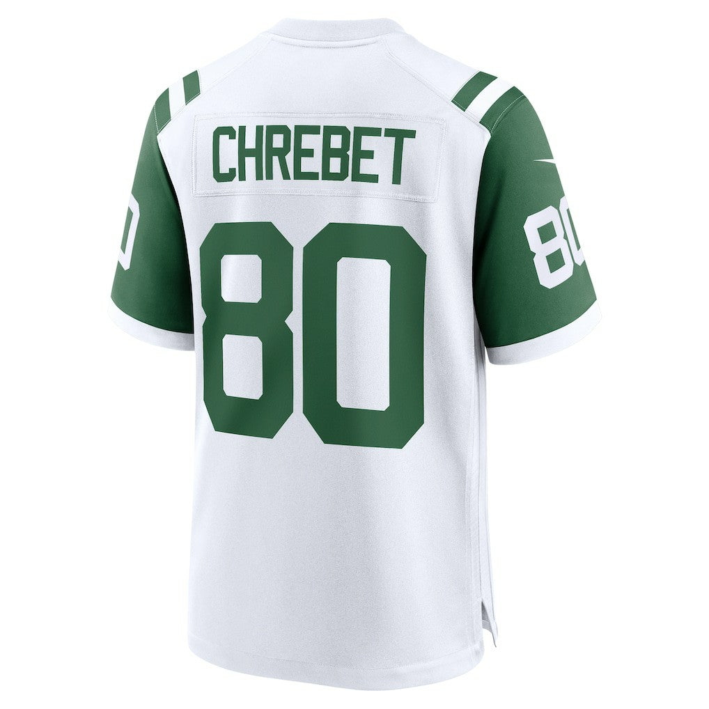 Wayne Chrebet New York Jets Retired Player Alternate Game Jersey White | Nike for Sale