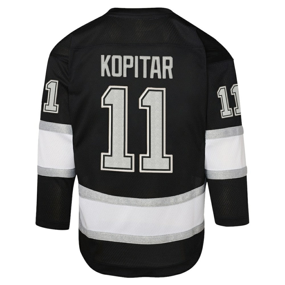Anze Kopitar Los Angeles Kings Youth Replica Player Jersey - Black - NHL
