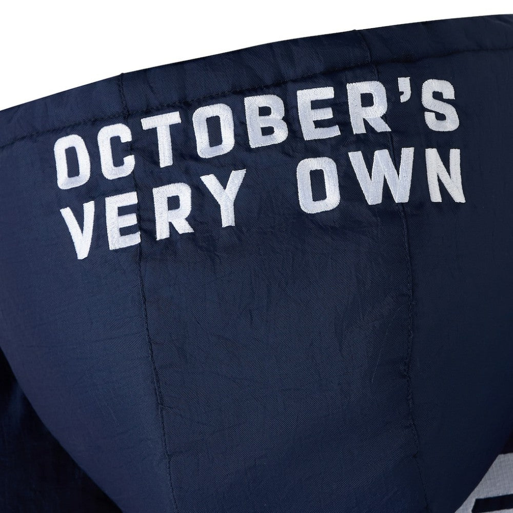Winnipeg Jets OVO x Starter Half-Zip Hooded Jacket - Navy - NHL