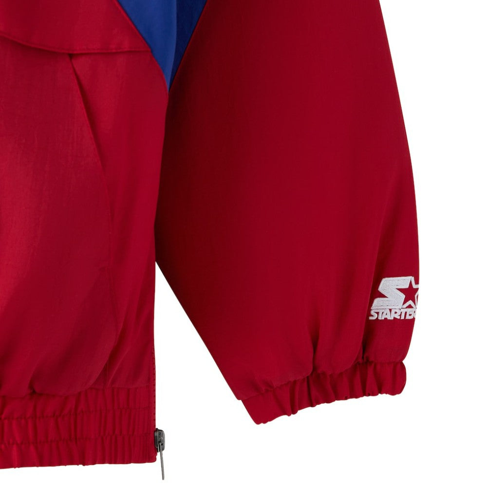 Montreal Canadiens OVO x Starter Half-Zip Hooded Jacket - Red - NHL