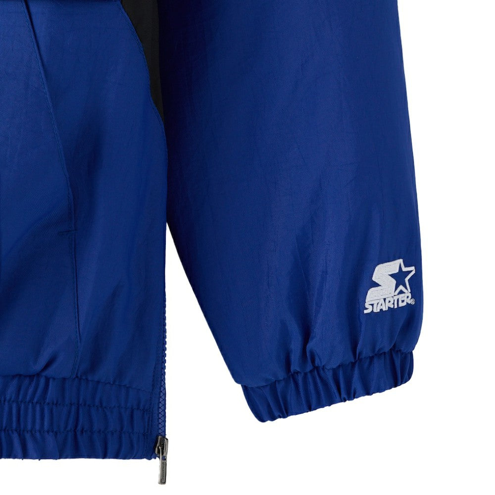 Toronto Maple Leafs OVO x Starter Half-Zip Hooded Jacket - Blue - NHL