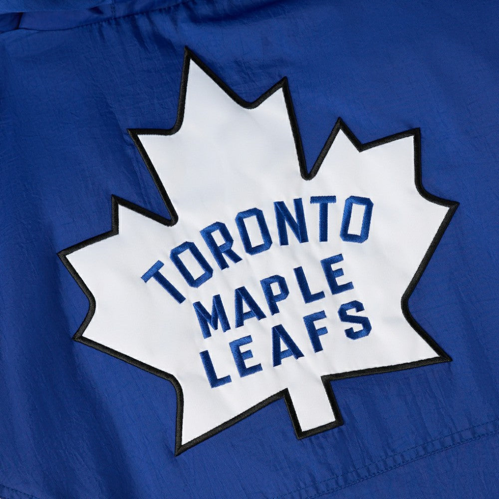 Toronto Maple Leafs OVO x Starter Half-Zip Hooded Jacket - Blue - NHL