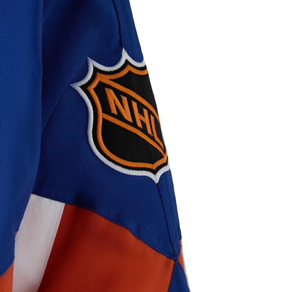 Edmonton Oilers OVO x Starter Half-Zip Hooded Jacket - Royal - NHL