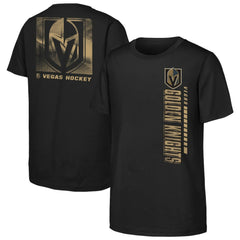 Vegas Golden Knights Youth Atmosphere T-Shirt - Black - NHL